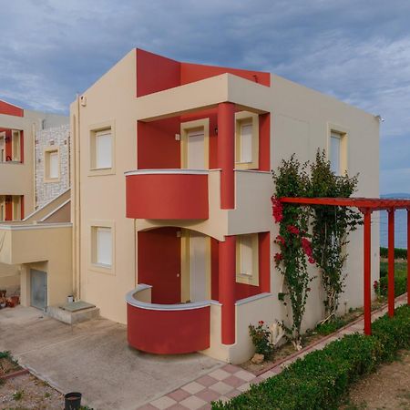 Marine Apartments Venetiko Paralia Agias Foteinis Ngoại thất bức ảnh