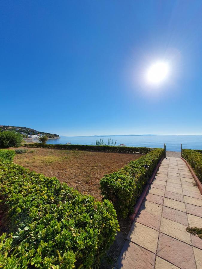 Marine Apartments Venetiko Paralia Agias Foteinis Ngoại thất bức ảnh