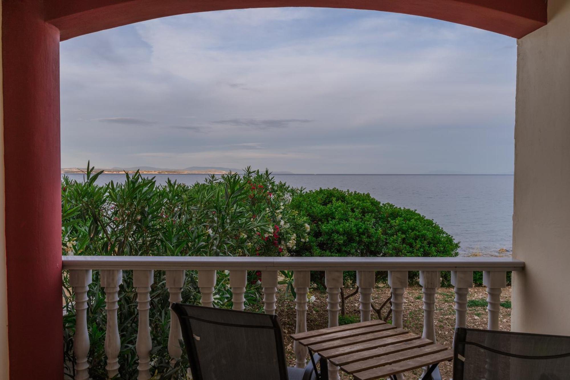 Marine Apartments Venetiko Paralia Agias Foteinis Ngoại thất bức ảnh